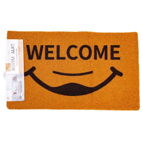 Килимок привратний WELCOME прямокутний 70*40 см коричневий HP-47-9 | Зображення 2