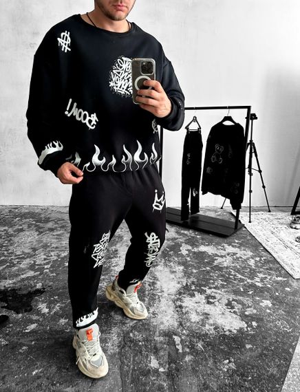 Костюм світшот штани ДТФ