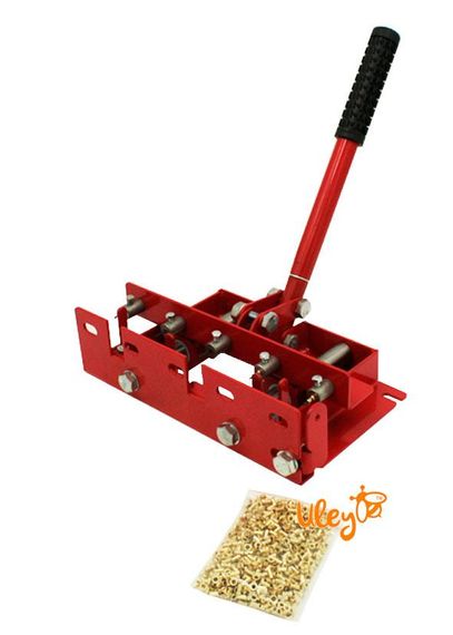 Діркопробивач пасічний універсальний в комплекті з втулками для рамок, 100г. (800шт.) 3х6.6 мм