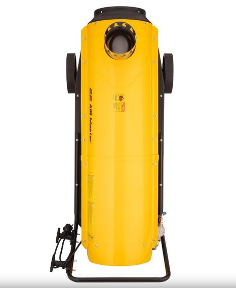 Теплова гармата 2E дизельна 30,0 кВт, площа обігріву 400 кв.м., жовтий (2E-DHI30780) | Зображення 4