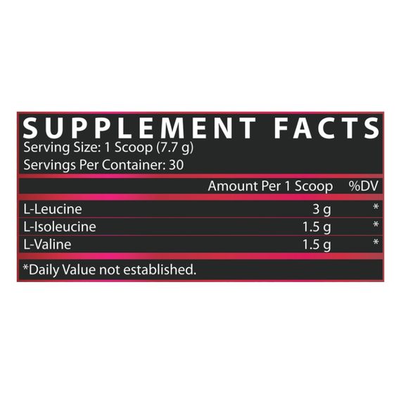 BCAA 6000 - 237g Fruit Punch | Зображення 1