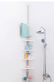 Кутова полиця для ванної кімнати Multi Corner Shelf Стійка Стелаж Полиця для ванної угловая полка для ванной