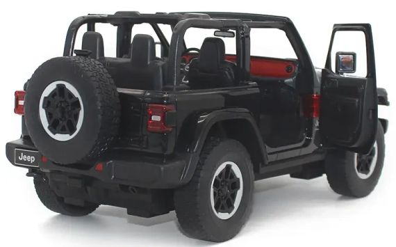 Машинка Rastar JEEP Wrangler Rubicon на радіокеруванні. 1:14. Чорний | Зображення 4