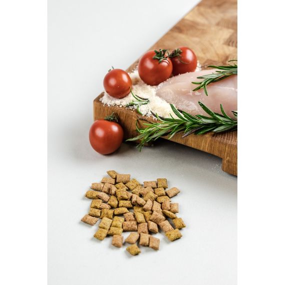 Хрумкі ласощі Savory Cats Snacks Pillows Gourmand with Chicken and Cheese для дорослих вибагливих котів подушечки з куркою т | Зображення 4