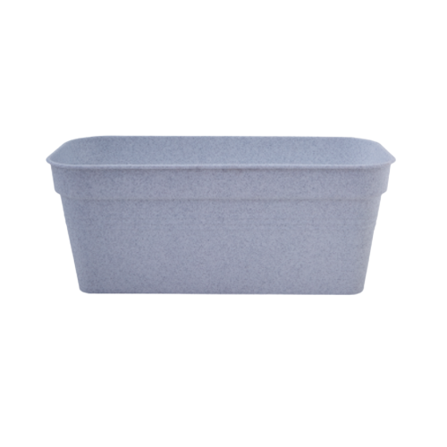 Вазон Глорія балконний 50*18 см білий флок Алеана