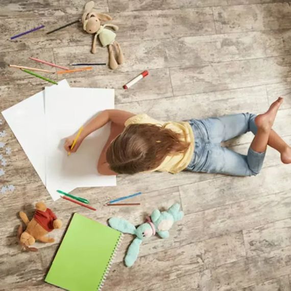 Набір для малювання в кейсі 128 предметів Рожевий | Зображення 6