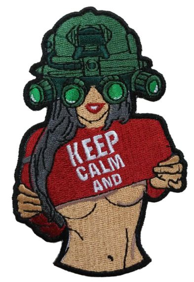 Шеврон Keep Calm And | Зображення 1