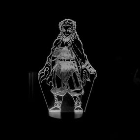 Акриловый светильник-ночник Кедзюро Рэнгоку белый tty-n001700