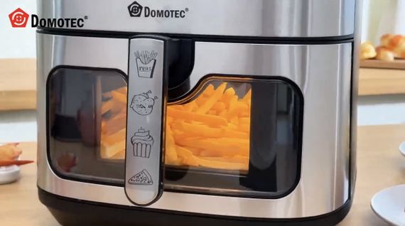 Аэрофритюрница для жарки без масла Domotec MS-3222 3500W | Зображення 3