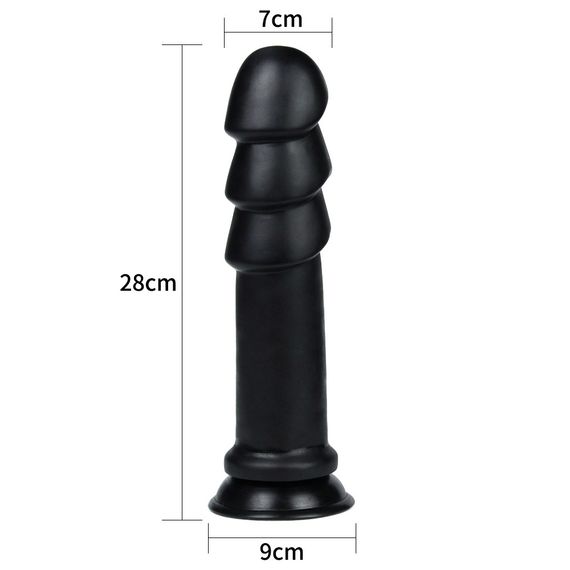 Анальна пробка - King-Sized Anal Ripples 11.25" Sex Aura | Зображення 2