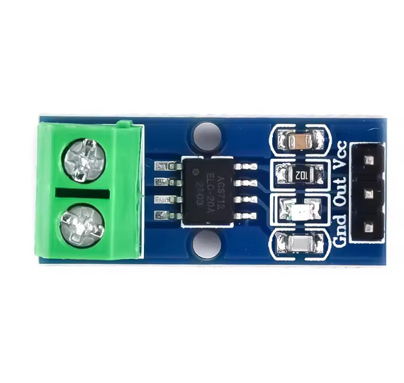 Модуль з датчиком струму ACS712 20А | Зображення 2