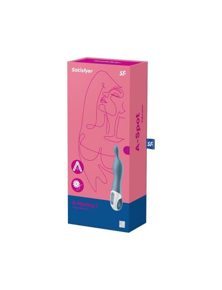 Вібратор для точки А Satisfyer A-Mazing 1 Blue | Зображення 3