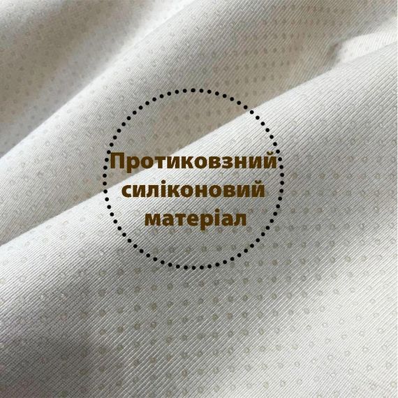 Накидка для мягкой мебели Love You 8502 90х160 см серая | Зображення 2