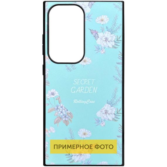 TPU+PC чохол Soft Secret Garden для Xiaomi Redmi Note 14 5G Mint