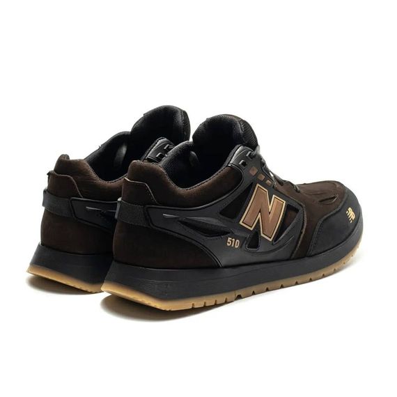 Кросівки шкіряні  New Balance коричневі | Зображення 3