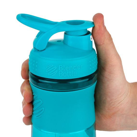 Шейкер спортивний (пляшка) BlenderBottle SportMixer Flip 28oz/820ml Teal | Зображення 2