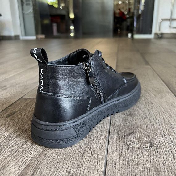 Шкіряні зимові черевики для чоловіка 40 41 42 43 45 розмір | Зображення 4