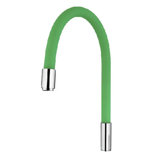 Излив для смесителя гибкий зеленый Mixxus Premium (MI0559)