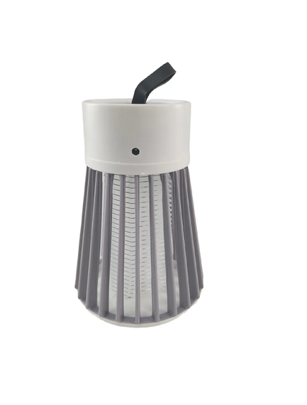 Пастка-лампа від комах Mosquito killing Lamp YG-002 від USB з LED підсвічуванням Сіра | Зображення 2