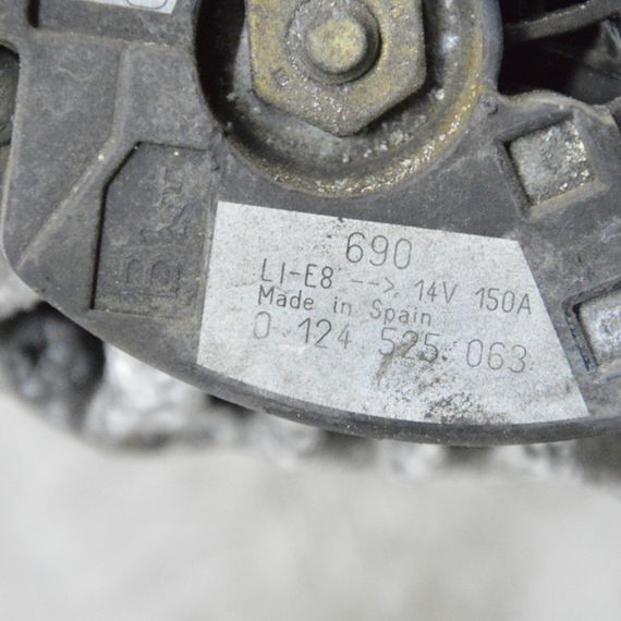 Генератор 150A 14V 1.8 / 2.0 / 2.2 Peugeot Expert 307 308 407 607 807 Генератор Пежо Експерт 9649846780 0124525063 | Зображення 4