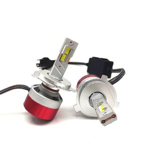 Яркая светодиодная LED лампа H4, X20 10000 Лм, 150 Вт, правильная свето-теневая граница, Canbus обманка