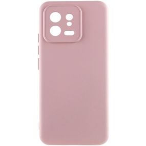 Чохол TPU GETMAN Liquid Silk Full Camera для Xiaomi 13 Рожевий / Pink Sand
