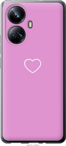 Чехол на Realme 10 Pro Plus Сердце 2 "4863u-2944-17620"