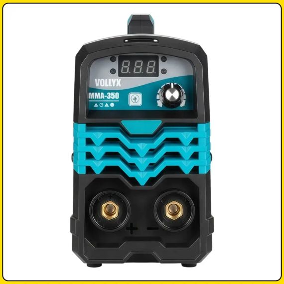 Зварювальний апарат інверторного типу з дисплеєм та кейсом Volllyx MMA-350 220V | Зображення 1