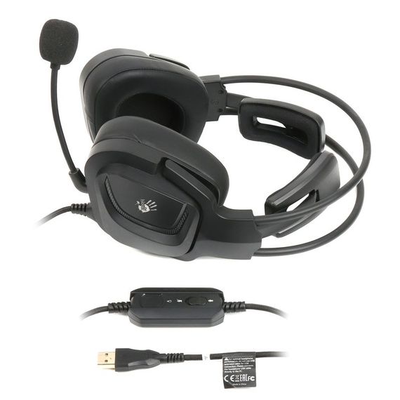 Гарнітура ігрова Bloody G575 з підсвічуванням, USB | Зображення 6