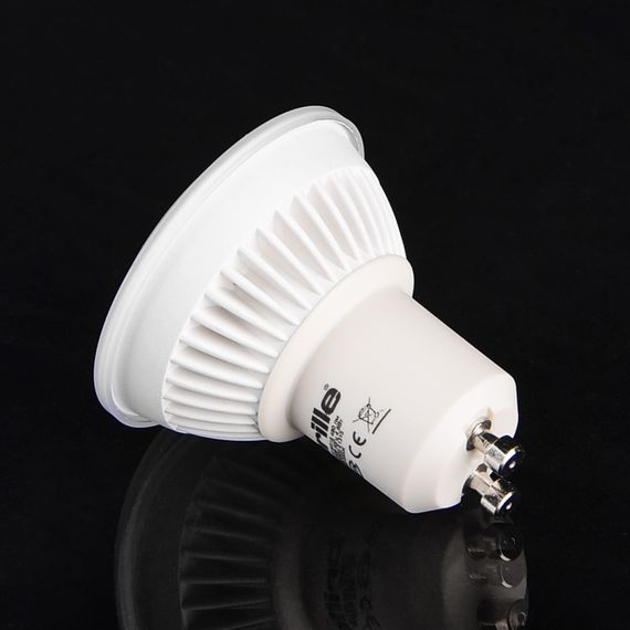 Лампа светодиодная LED 4.8W GU10 WW MR16 220V | Зображення 4