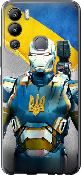Чехол на Infinix Hot 12i Украинский киборг "980u-2863-17620"