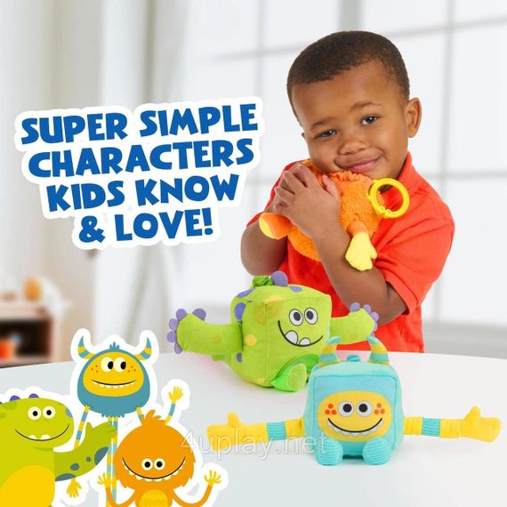 Іграшка для розвитку сенсорики WowWee Super Simple Плюшевий монстр Ріццо | Зображення 3