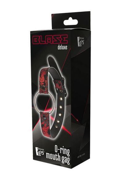 Кляп-кольцо BLAZE DELUXE O-RING MOUTH GAG sexstyle | Зображення 1