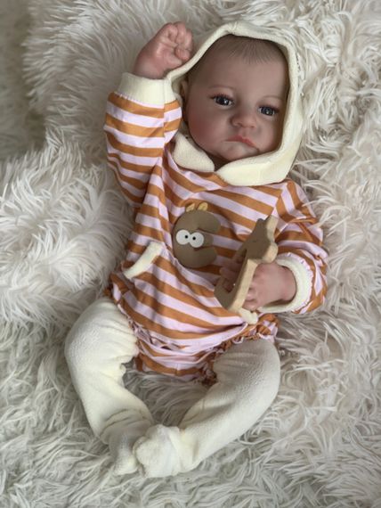 Силиконовая Коллекционная Кукла Реборн Reborn Анатомический Новорожденный Мальчик Пупс Тимоша (Виниловая Кукла) 50 см | Зображення 5