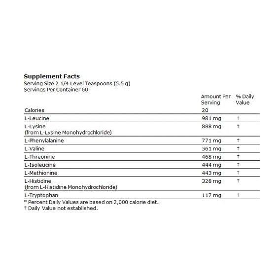 Амінокомплекс NOW Foods Amino-9 Essentials Powder 330 g /59 servings/ | Зображення 2