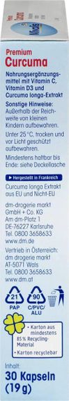 Капсули "Mivolis рідкий концентрат екстракт кореня Куркуми Преміум + С + D3", 30 шт., Німеччина | Зображення 4