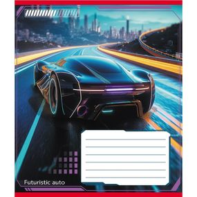 Зошит учнівський "Авто майбутнього" 018-530292K-5 в клітинку, 18 аркушів