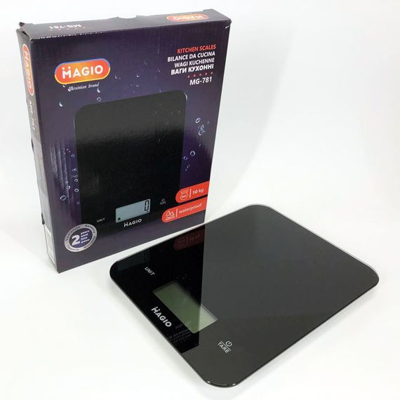 Кухонные весы до 2 кг MAGIO MG-781, Весы для взвешивания продуктов, Весы кухонные со BA-116 съемной чашей | Зображення 6