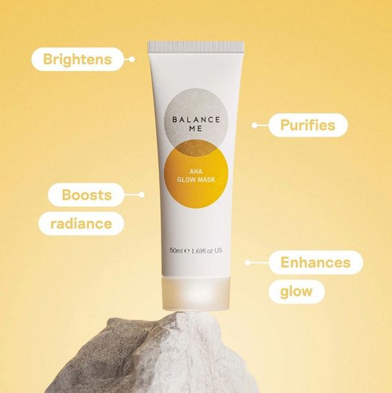 Маска для обличчя Balance Me AHA Glow Mask 20 ml | Зображення 2