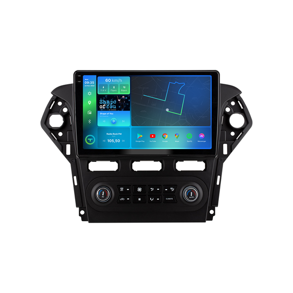Штатна магнітола Torssen 2K Ford Mondeo 11-13 climate black F10432 4G Carplay DSP | Зображення 1