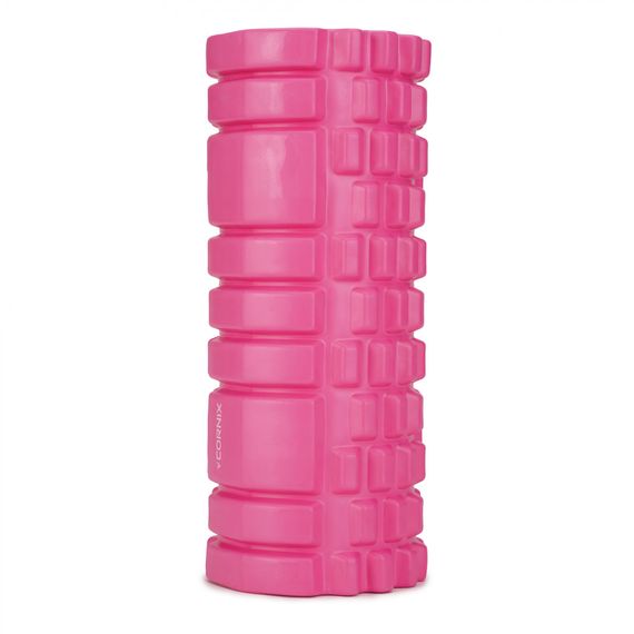 Масажний ролик Cornix EVA 33 x 14 см (валик, ролер) XR-0031 Pink | Зображення 3