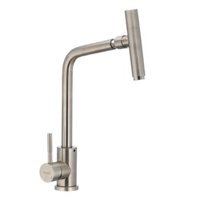 Змішувач для кухні з поворотним виливом MIXXUS SUS-017 (SS0009)