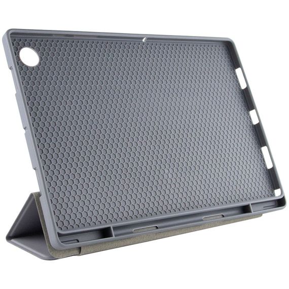 Чехол-книжка Book Cover (stylus slot) для Samsung Galaxy Tab A8 10.5" (2021) (X200/X205) Серый / Dark Gray | Зображення 3