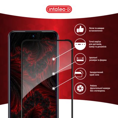 Стекло защитное Intaleo Full Glue Infinix Hot 30 Play Black (1283126589560) | Зображення 2