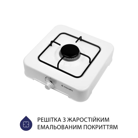 Настільна плита Minola TGH 100 WH | Зображення 1