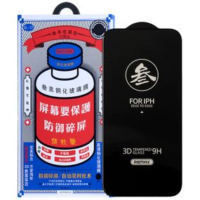 Захисне скло Remax 3D (GL-27) для Apple iPhone 13 Pro Max / 14 Plus (6.7") Чорний