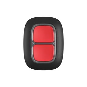 Бездротова екстрена кнопка Ajax DoubleButton black