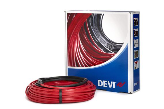 Кабель нагревательный DEVIflex 18Т, 2х жильный, 11кв.м, 1625W, 90м, 230V (140F1248)