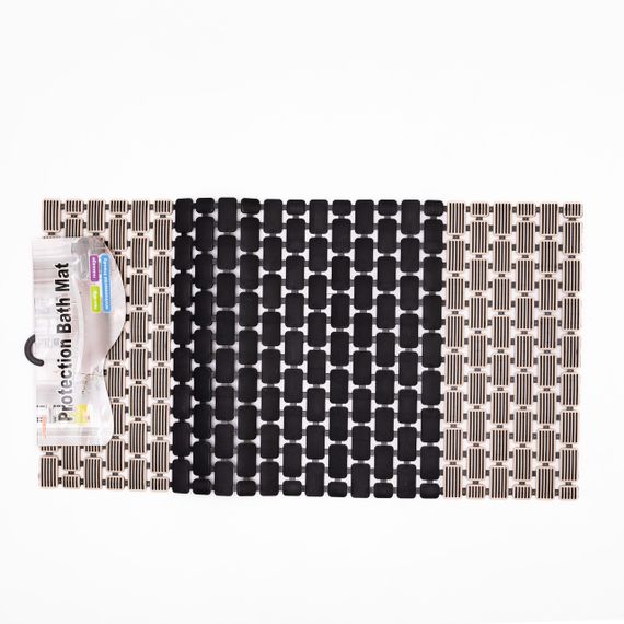 Килимок для ванної туалету душу із полівінілхлориду на присосках 73×40 см HP-42-7B | Зображення 3
