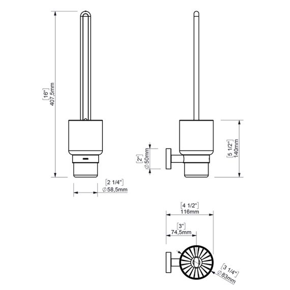 Йоржик настінний Sonia LINE 199242 (000026859) | Зображення 1